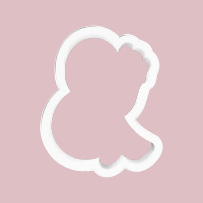 Floral Ampersand (&) Cookie Cutter