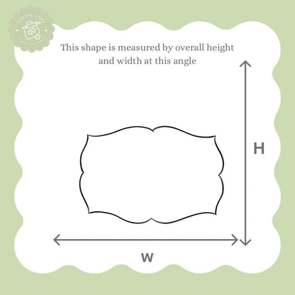 Wedding Plaque Cookie Cutter
