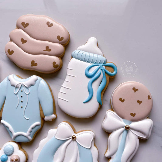 Baby Bottle with Bow Cookie Cutter
