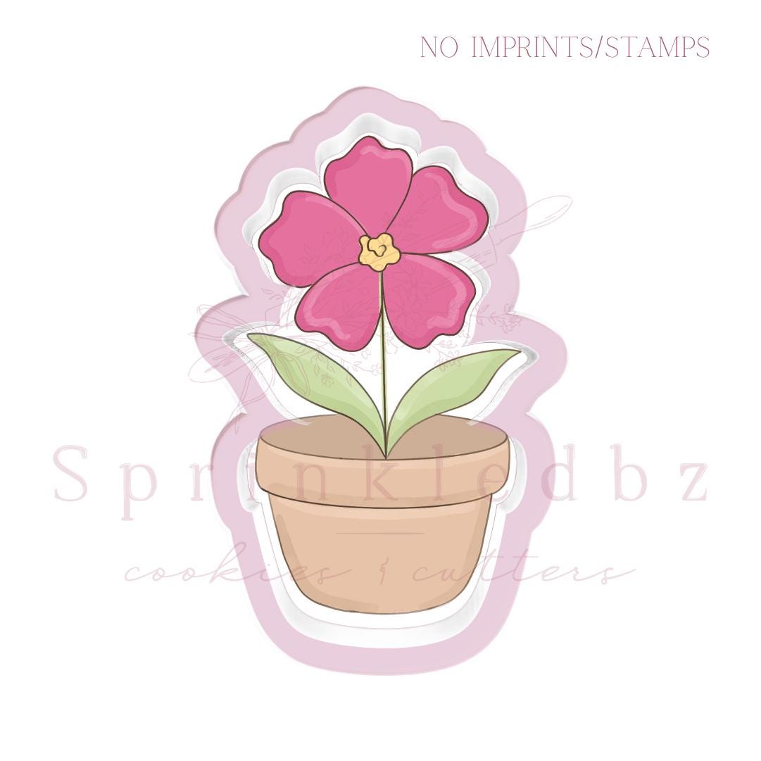 Potted Flower Cookie Cutter