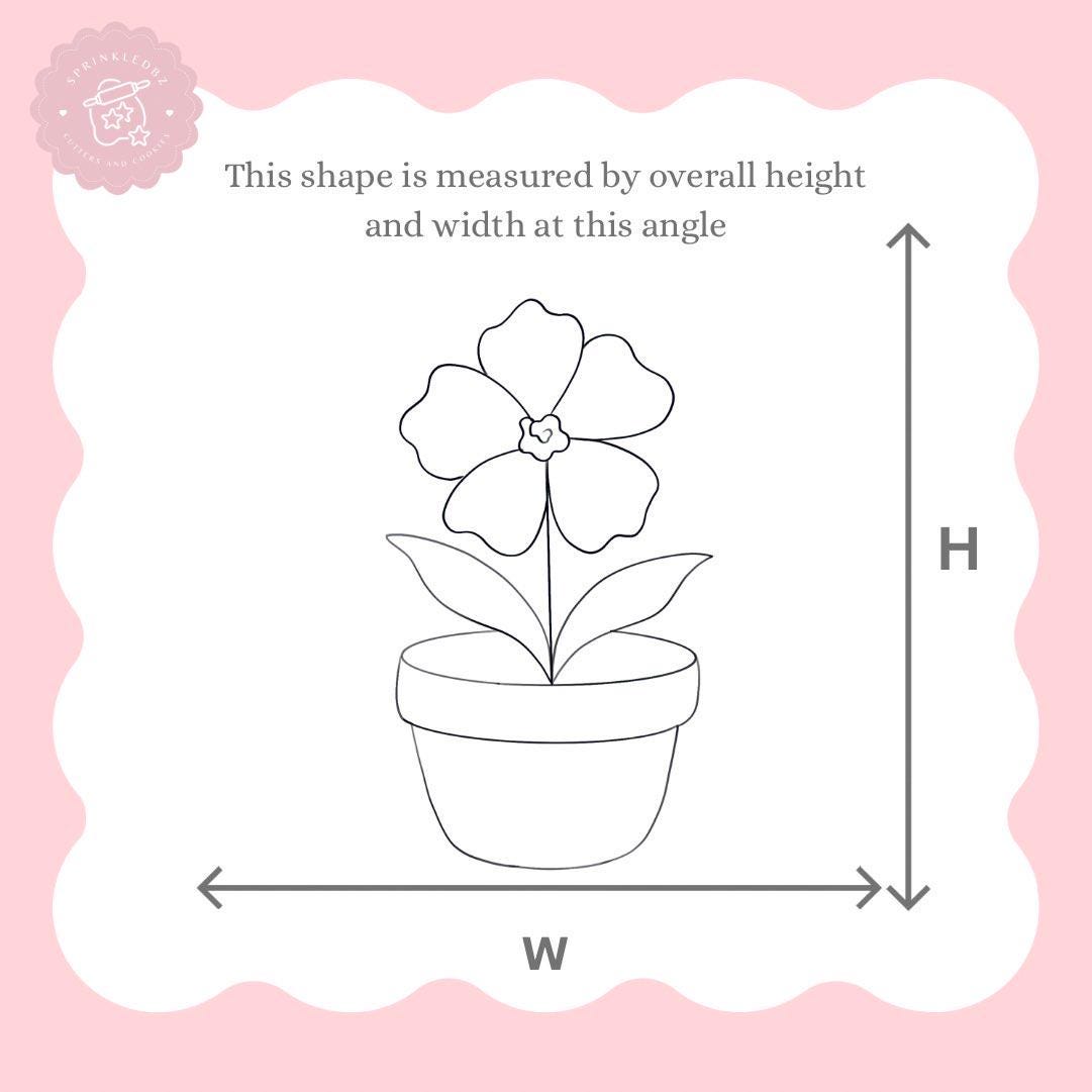 Potted Flower Cookie Cutter