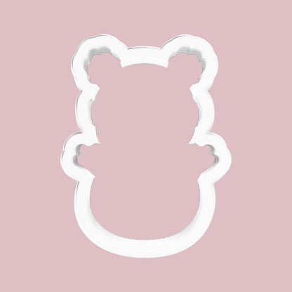 Snowman wearing Beanie Cookie Cutter