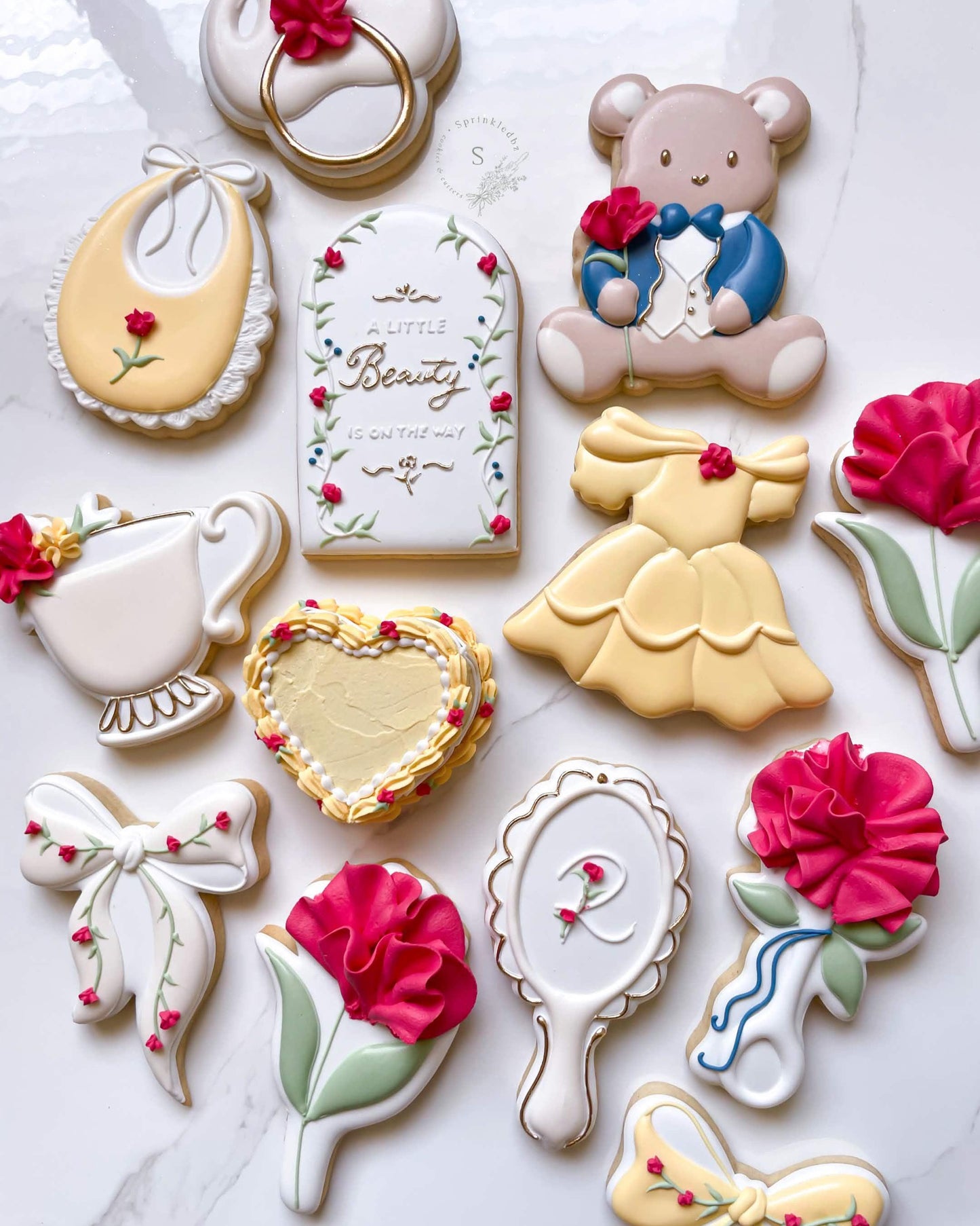 Vintage Floral Teacup Cookie Cutter