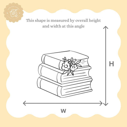 Stack of Books Cookie Cutter