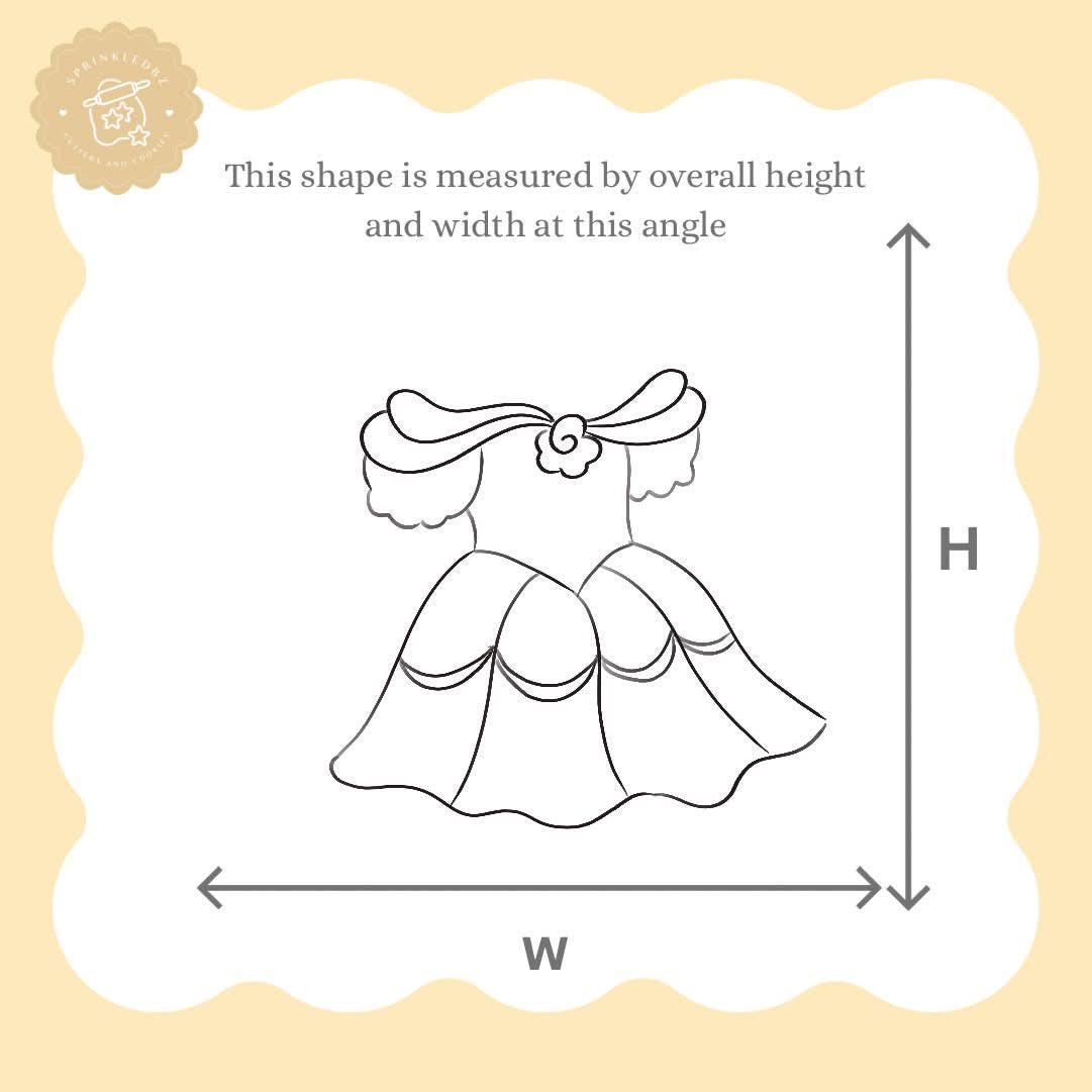 Princess Dress Cookie Cutter