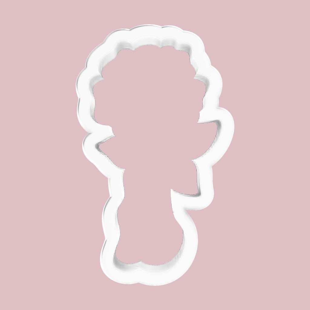 Floral Baby Rattle Cookie Cutter