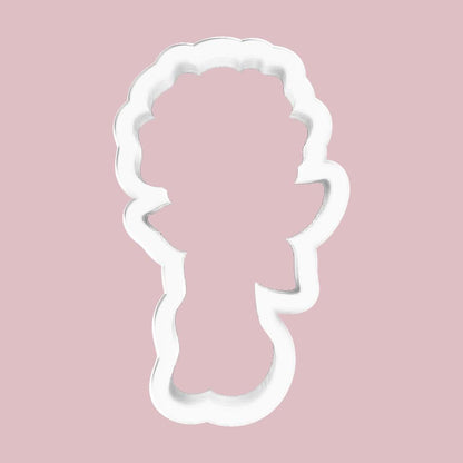 Floral Baby Rattle Cookie Cutter