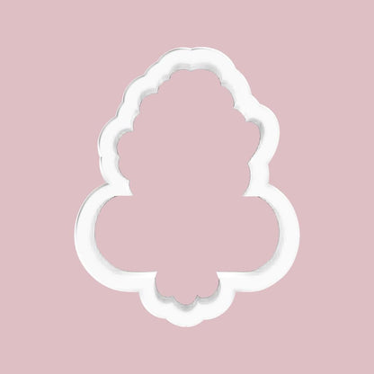 Bouquet Plaque Cookie Cutter