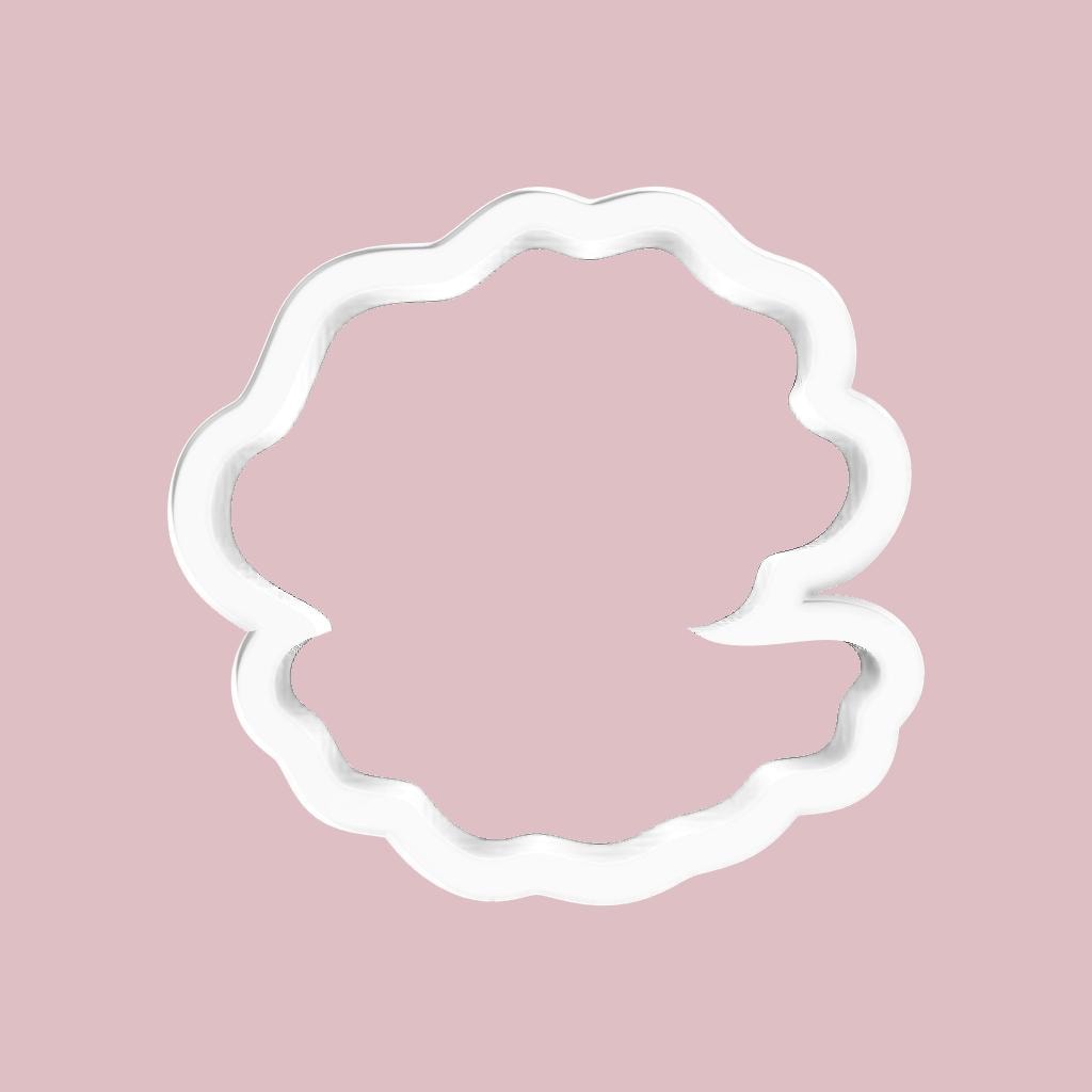 Oyster Shell Cookie Cutter