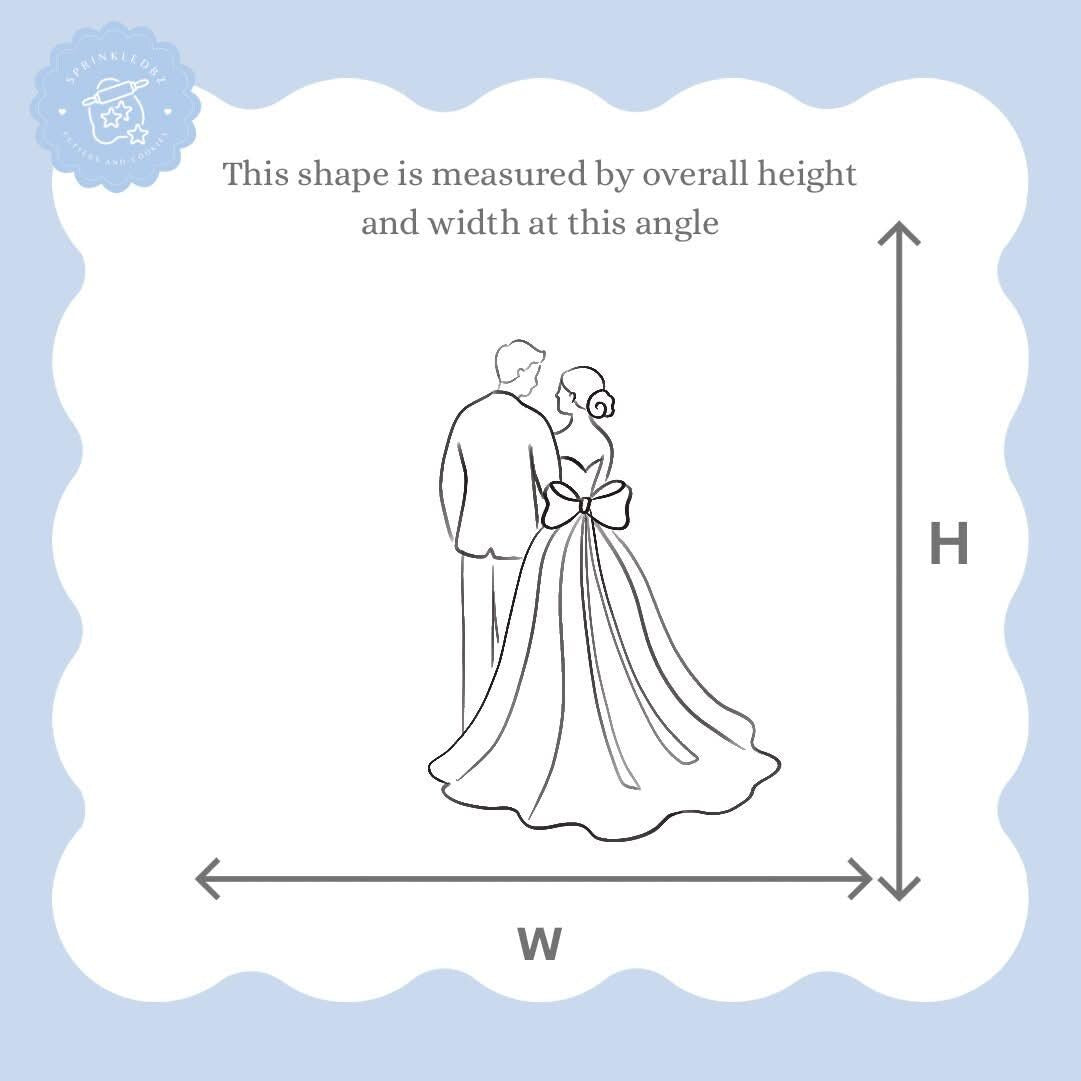 Wedding Couple Cookie Cutter
