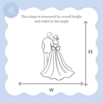 Wedding Couple Cookie Cutter