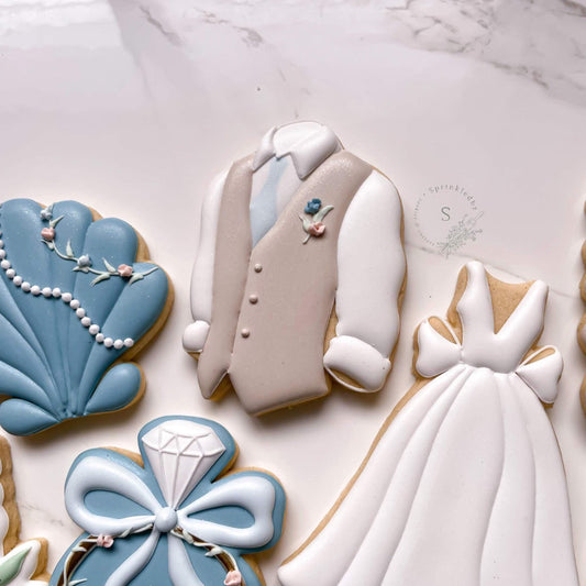 Groom Vest Cookie Cutter