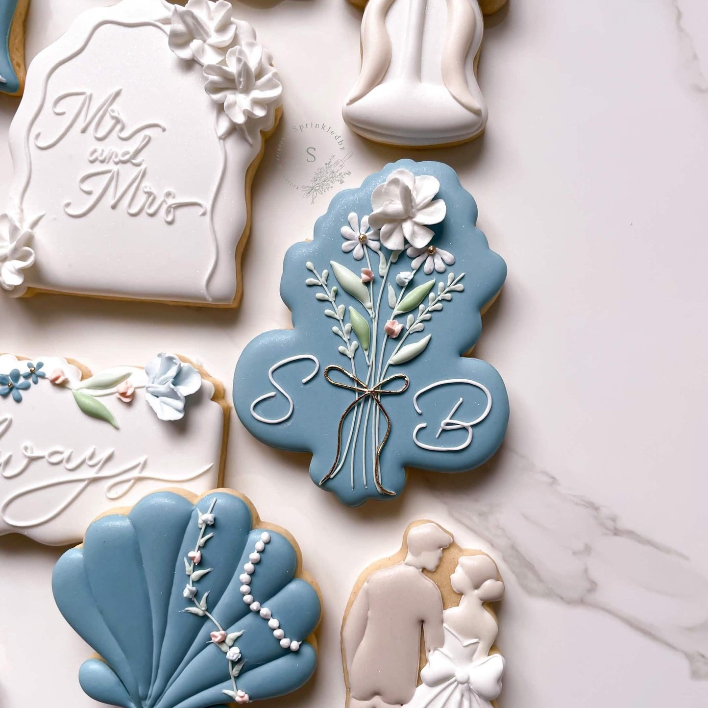 Bouquet Plaque Cookie Cutter