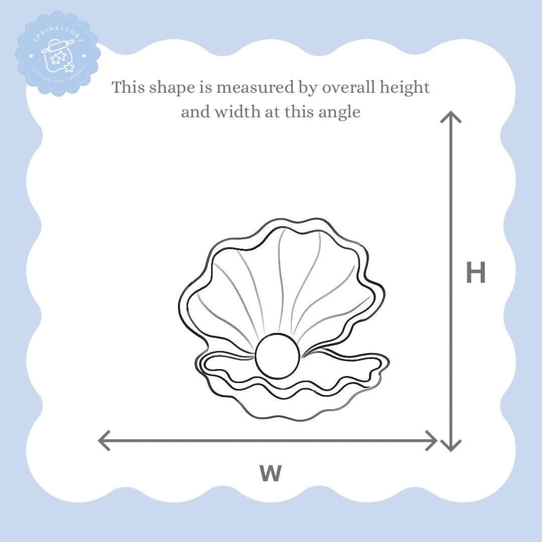 Oyster Shell Cookie Cutter