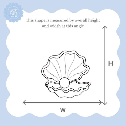 Oyster Shell Cookie Cutter