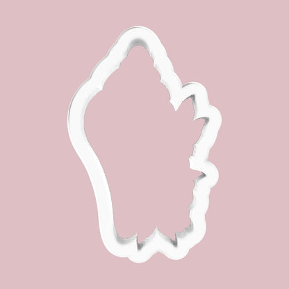 Conch Shell with Florals Cookie Cutter