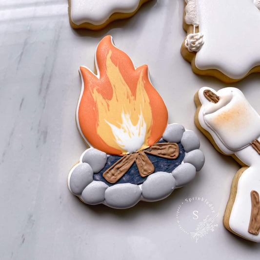 Campfire / Fire Pit Cookie Cutter