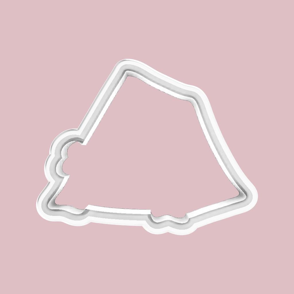 Tent with Bows Cookie Cutter