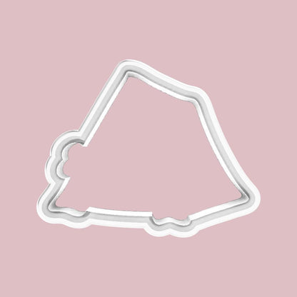 Tent with Bows Cookie Cutter