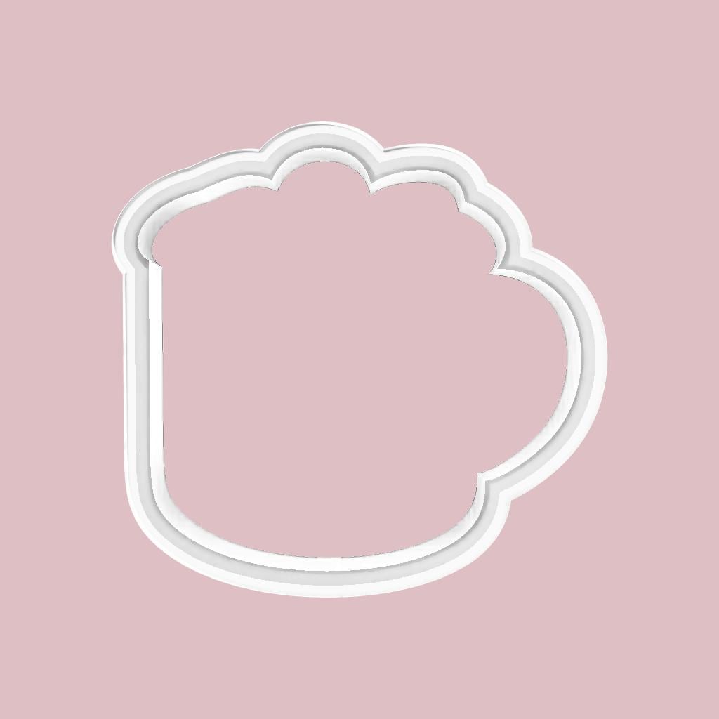 Camping Mug with Marshmallows Cookie Cutter