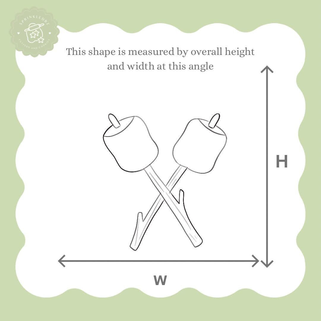 Marshmallows on Sticks Cookie Cutter