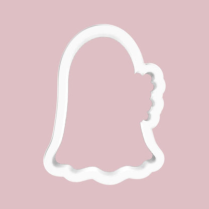 Ghost holding Bouquet Cookie Cutter