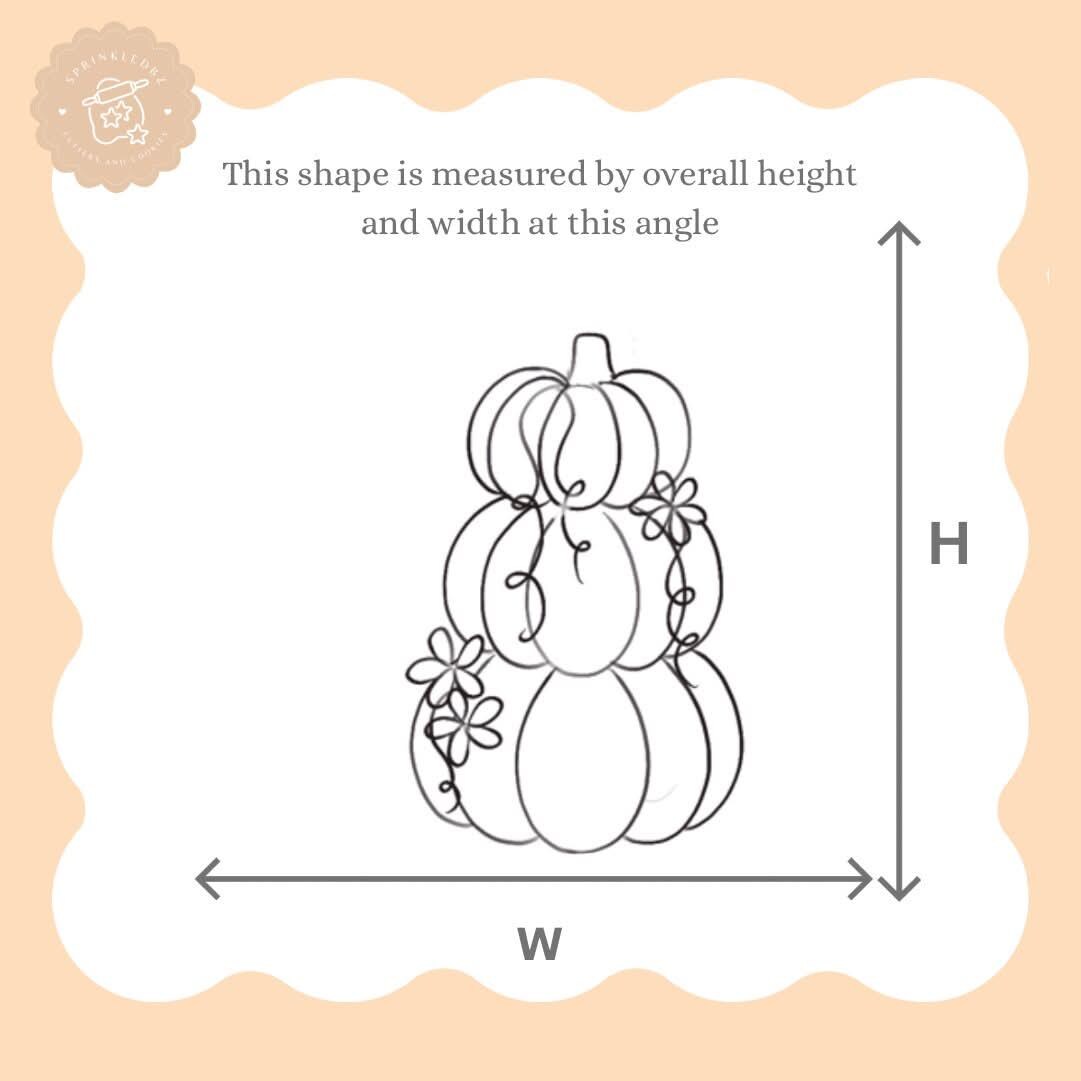 Triple Pumpkin Stack Cookie Cutter