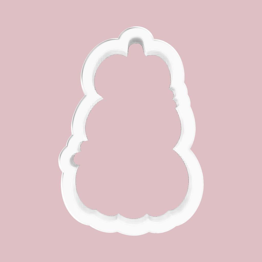 Triple Pumpkin Stack Cookie Cutter