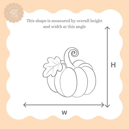Whimsical Pumpkin Cookie Cutter