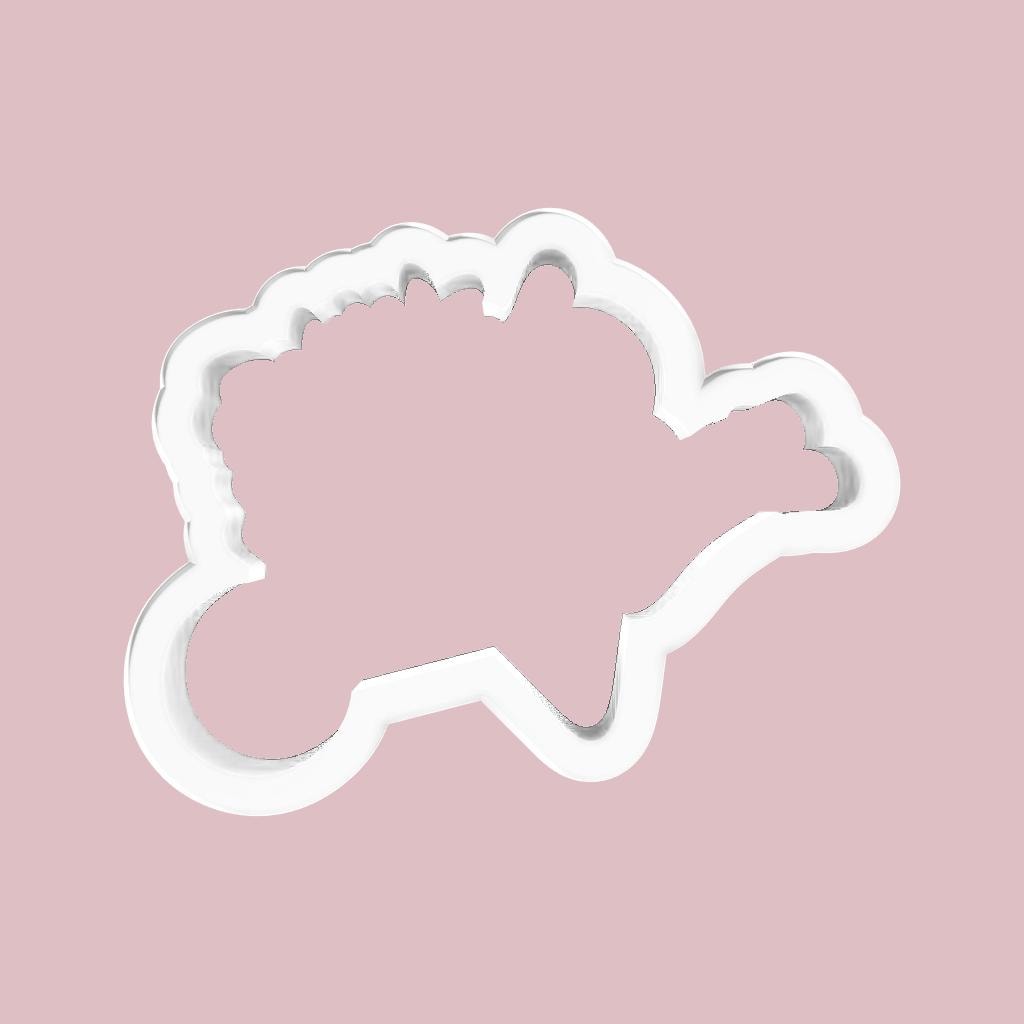 Pumpkin and Flower Wheelbarrow Cookie Cutter