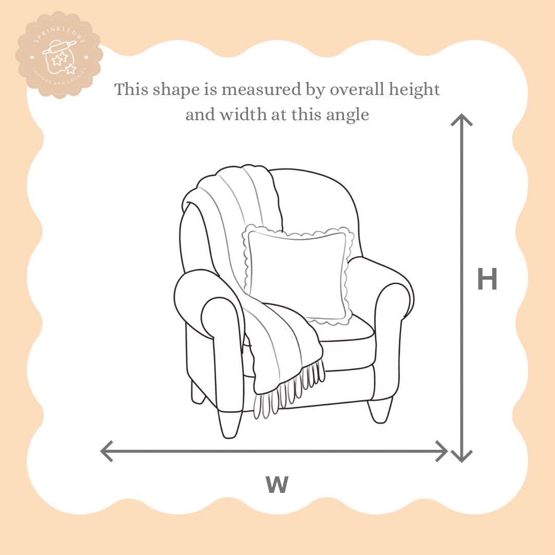 Cozy Armchair Cookie Cutter