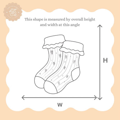 Cozy Socks Cookie Cutter