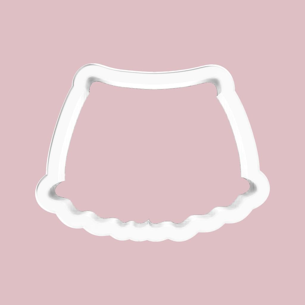 Ruffled Pajama Shorts Cookie Cutter