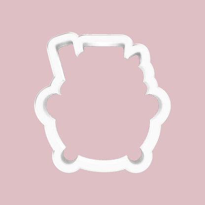 Cauldron with School Supplies Cookie Cutter