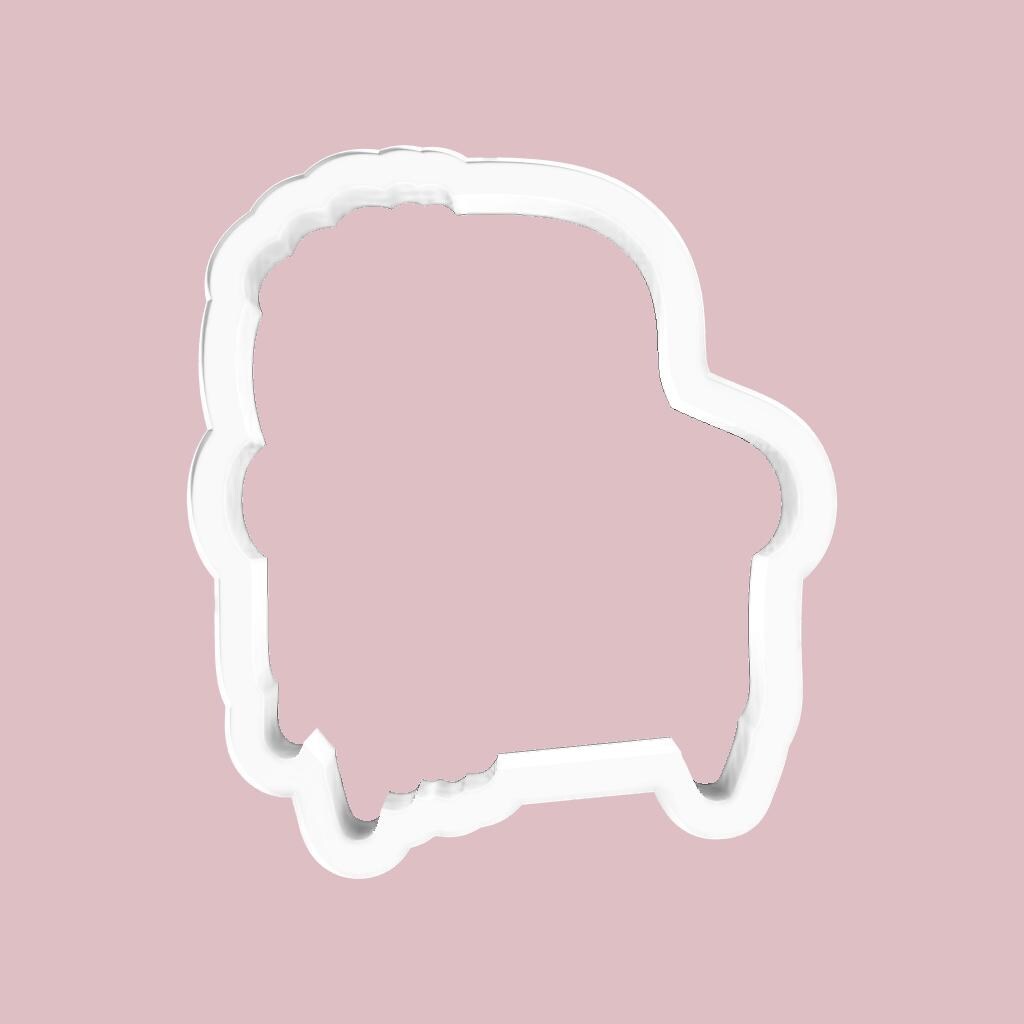 Cozy Armchair Cookie Cutter