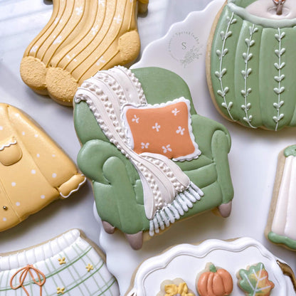 Cozy Armchair Cookie Cutter