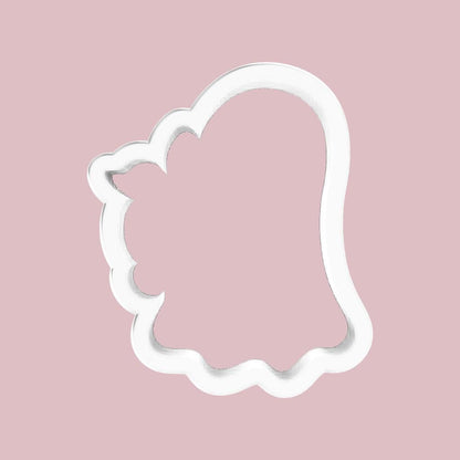 Ghost holding Apple Cookie Cutter