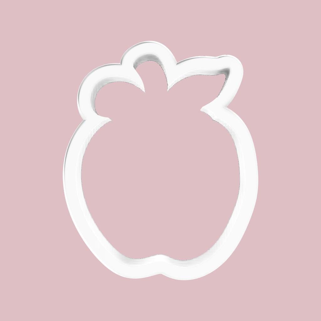 Apple with Bow Cookie Cutter