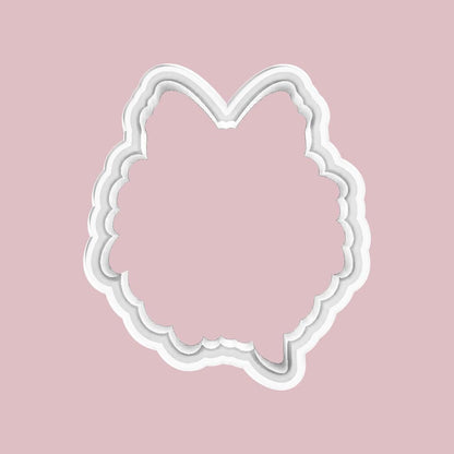 Holiday Wreath with Bow Cookie Cutter