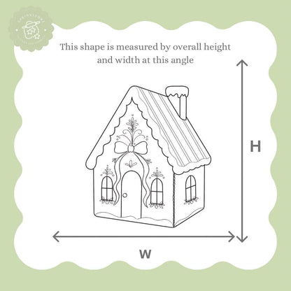 Gingerbread Cottage Cookie Cutter